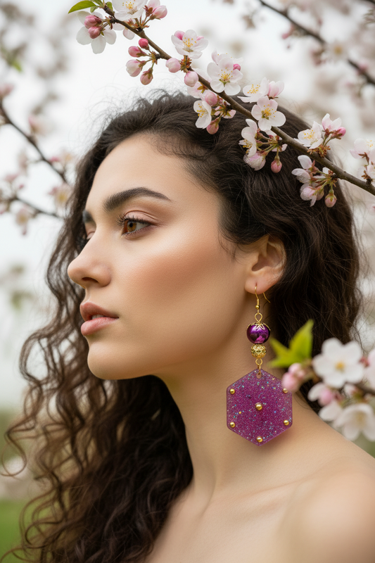 Boucles d'oreilles Rossa